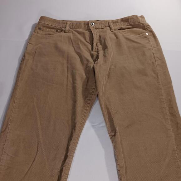 Lucky Brand 221 Original Straight Cotton Pants Men’s Size 38Wx30L Brown Corduroy - Picture 12 of 16